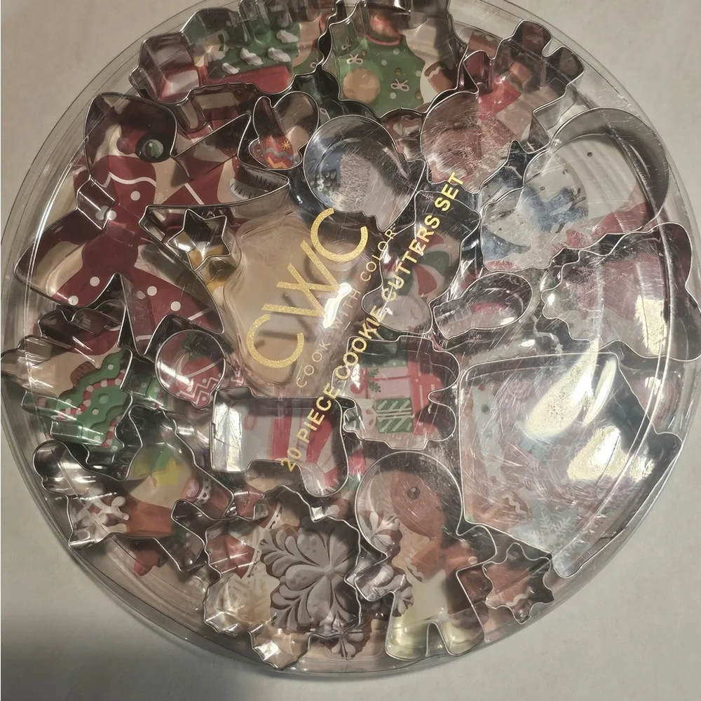 CWC Holiday Cookie Cutter Set - Festive Multicolor - Picture 2 of 8